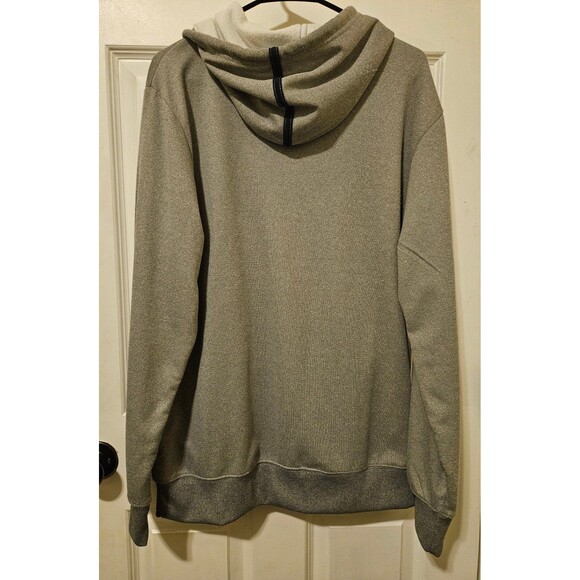 Seattle Seahawks Large Hoodie Grey With Zip Pockets Super Soft - Picture 5 of 5